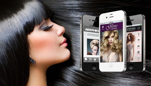 mobile app for beauty salon and hairdressers